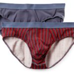 Slips Homme Emporio Armani Vert Stripes Vintage XXL-0