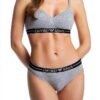 Bikini Femme EMPORIO ARMANI, Deux Pièces, Grey Mela / Grey Mel, Taille-1