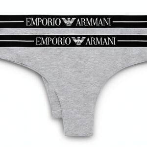 Bikini Femme EMPORIO ARMANI, Deux Pièces, Grey Mela / Grey Mel, Taille-0