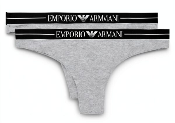 Bikini Femme EMPORIO ARMANI, Deux Pièces, Grey Mela / Grey Mel, Taille-0