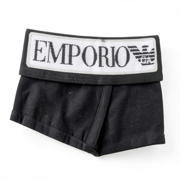 Emporio Armani Men's Brief Logo Label Caleçons Homme (Lot de 1)-2