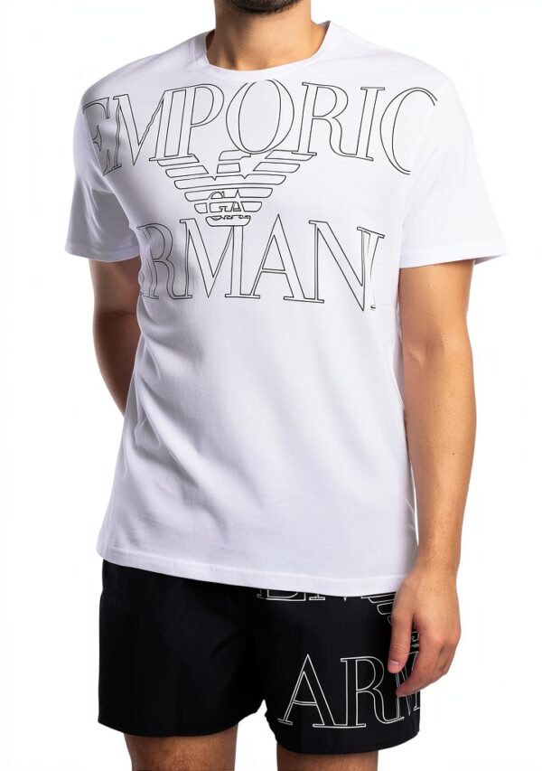 EMPORIO ARMANI Round-Neck T-Shirt T-Shirt Homme (Lot de 1)-1
