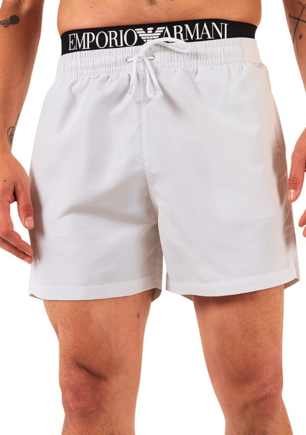 Emporio Armani Mid Boxer Maillot de Bain Homme-4