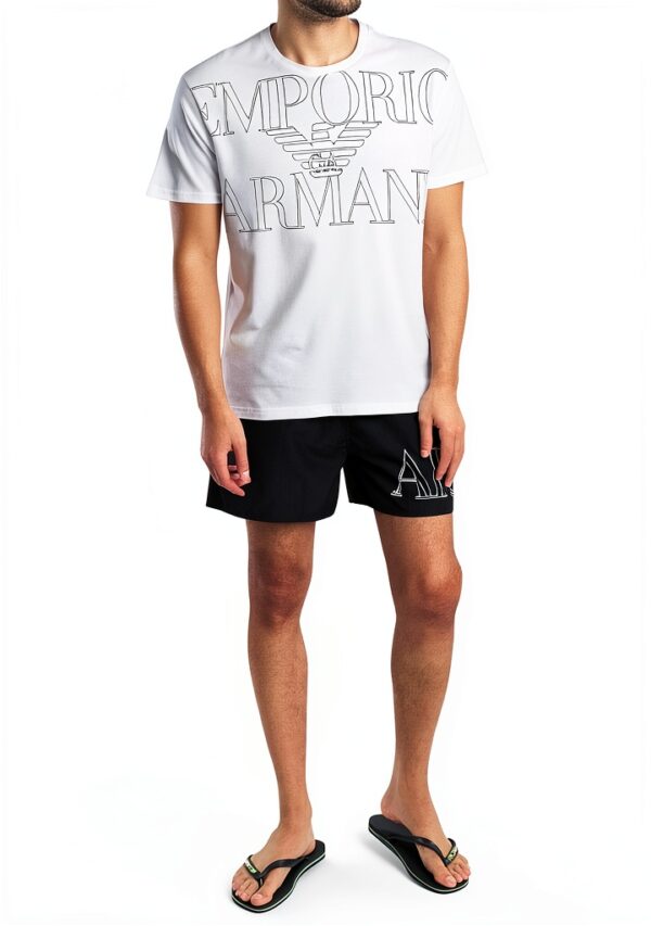 EMPORIO ARMANI Round-Neck T-Shirt T-Shirt Homme (Lot de 1)-3